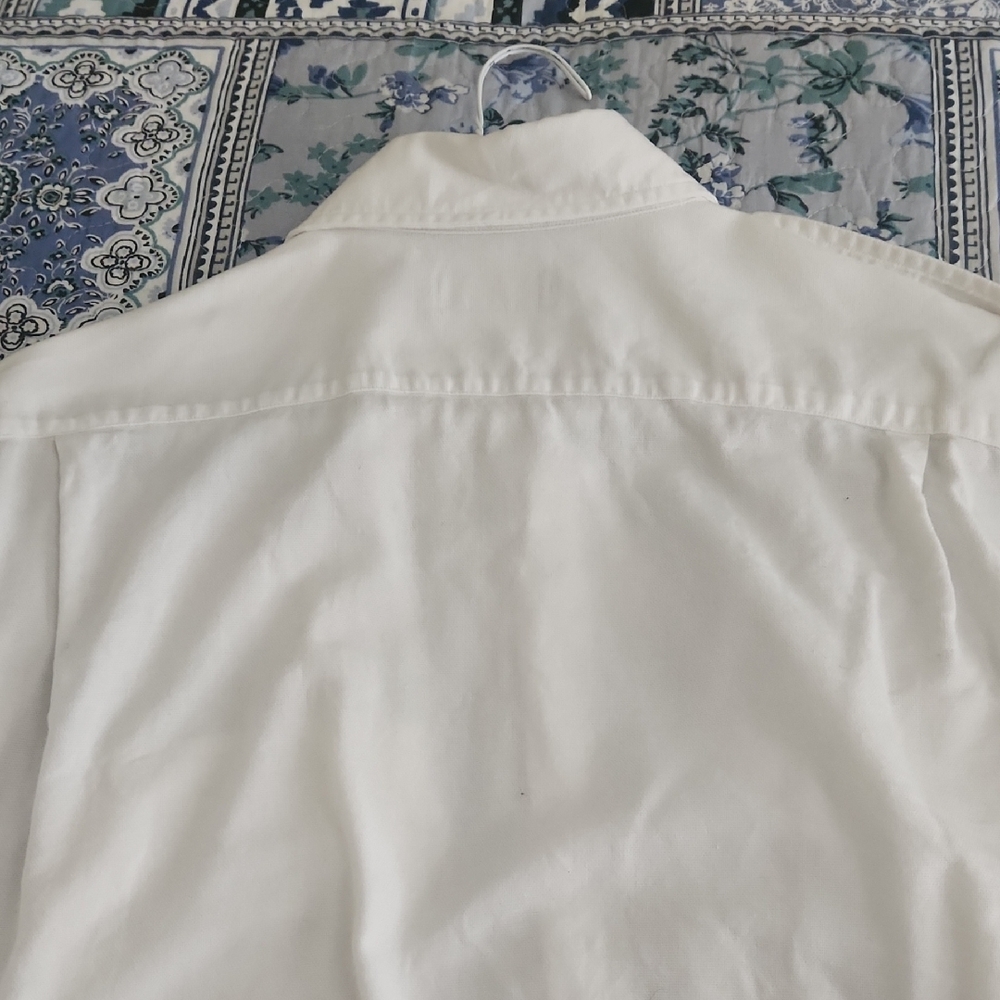 Ralph Lauren White Casual Button Down Shirt - Picture 6 of 6